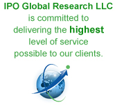 IPO Global Research Service Statement